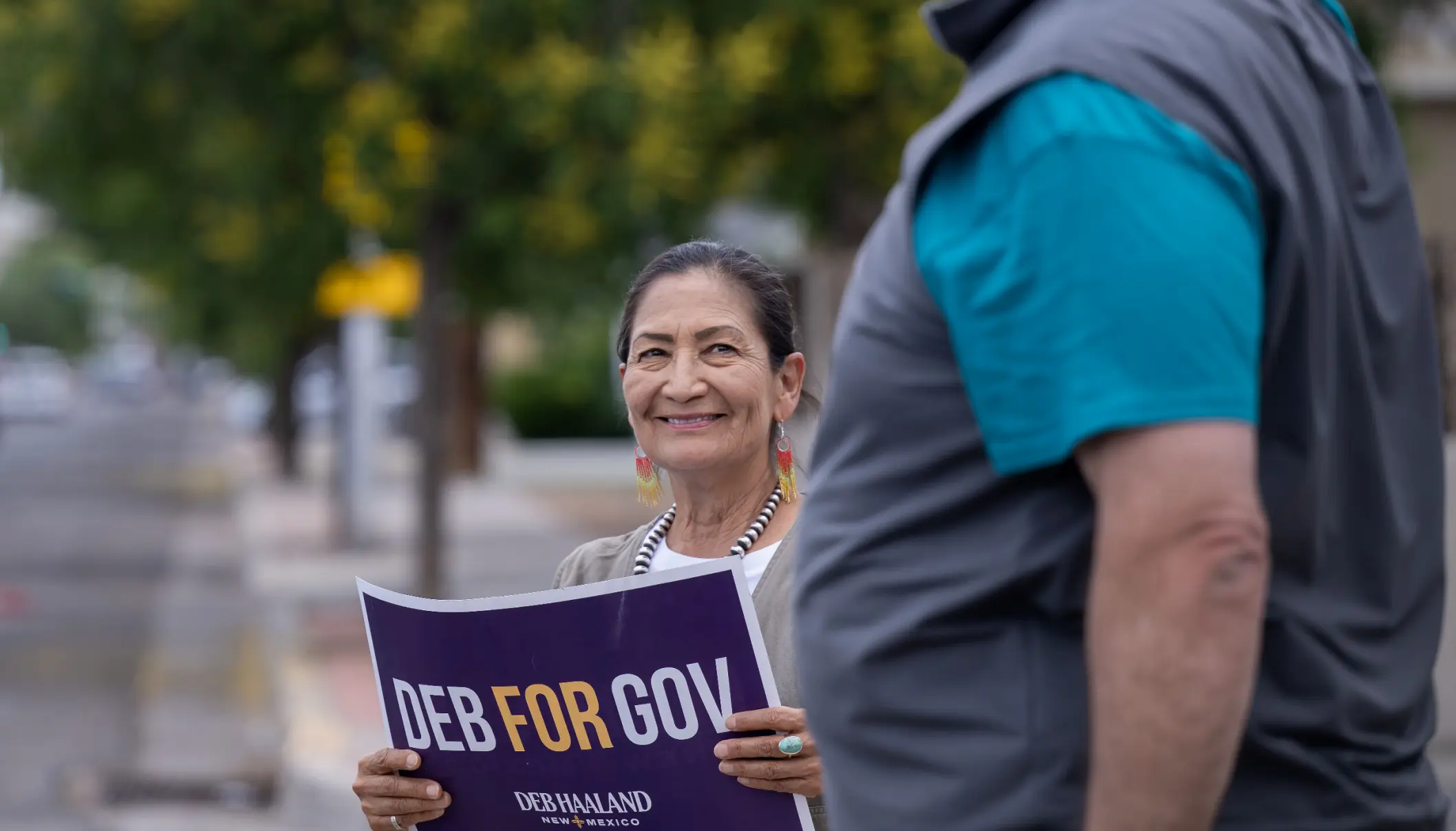 Featured image for “Deb Haaland wins Democratic nomination for governor”